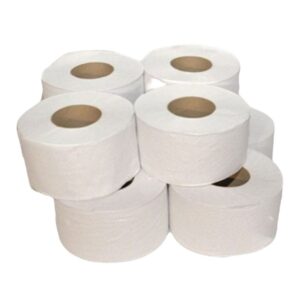 Papel Higiénico Jumbo Cono Ancho 8 unidades 400mts