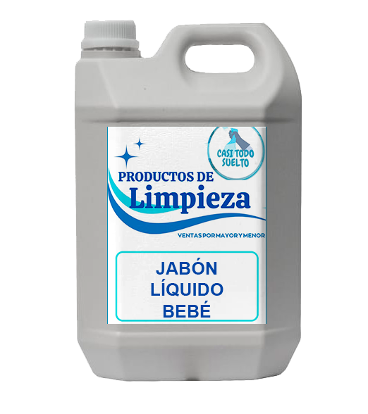 bidon-JABON-LIQUIDO-BEBE-5L Jabón Líquido Bebé 5L