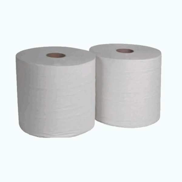 Bobina de Hoja Simple 19cm x 400 mts x 2 Unidades